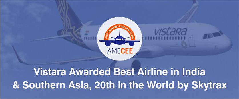 Vistara awarded Best Airline in India & Southern Asia, 20th in the world by Skytrax