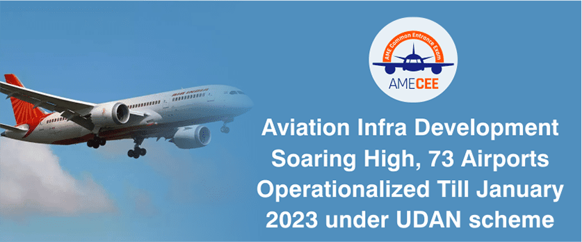 Aviation Infra Development Soaring High, 73 Airports Operationalized Till January 2023 Under UDAN Scheme