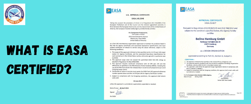 What Is EASA Certified - AME CEE